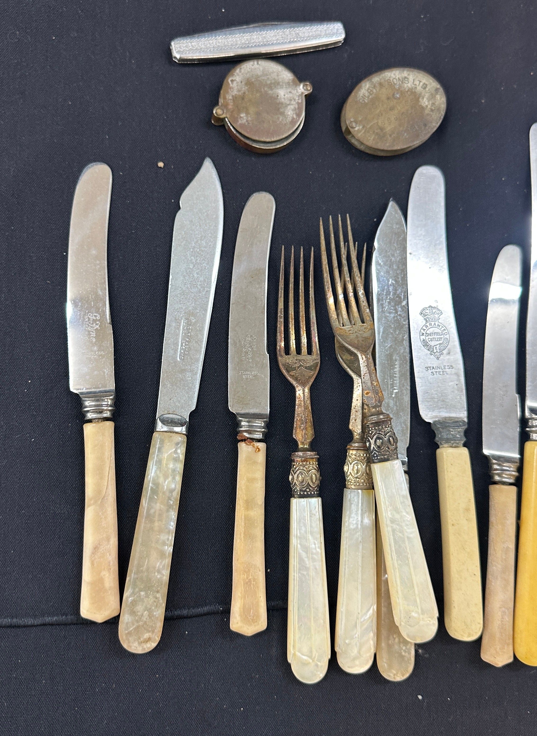 Assortment of EPNS cutlery - Bild 3 aus 6