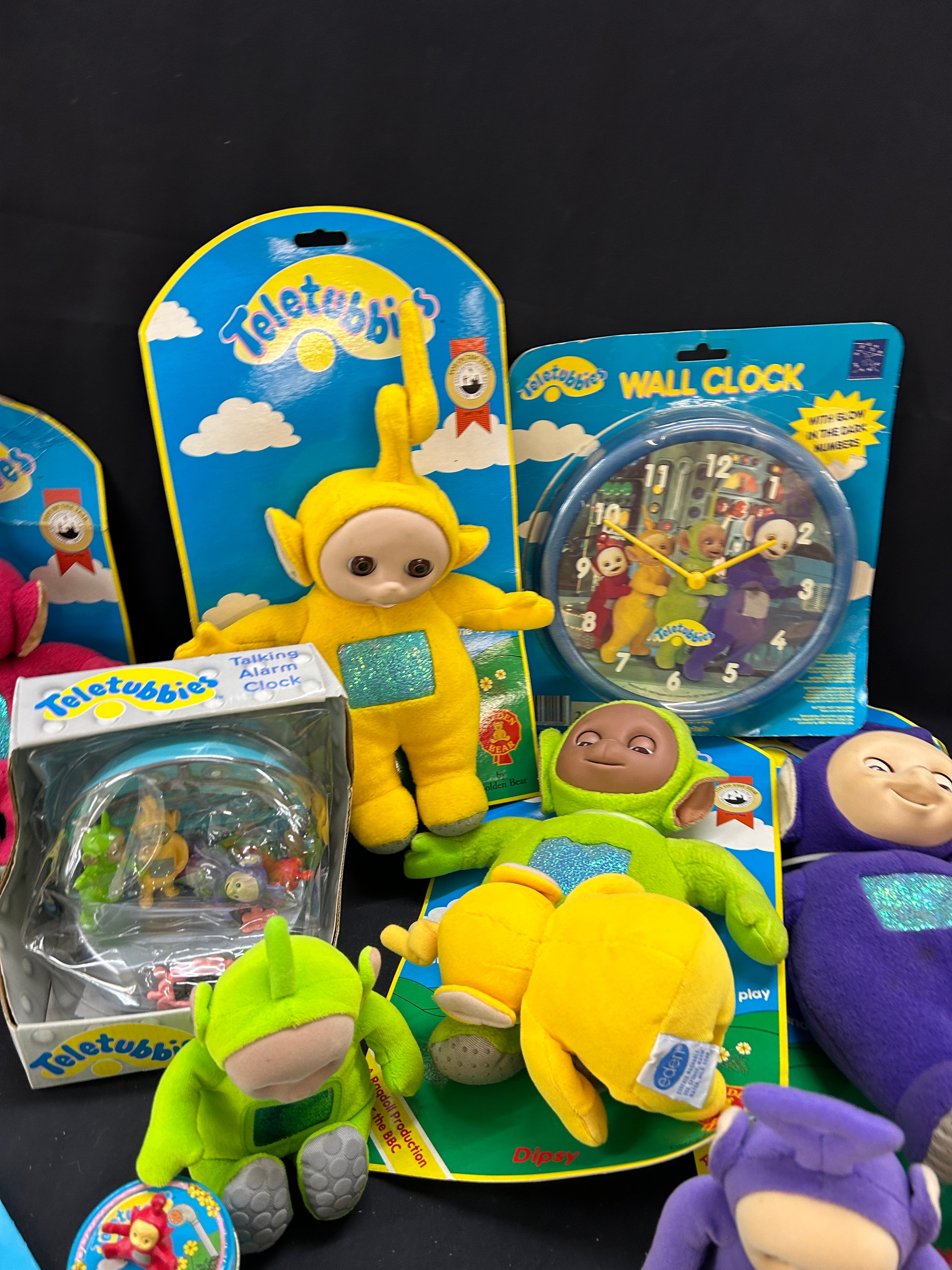 Selection of Teletubbies memorabilia includes teddies, clock etc - Image 3 of 7