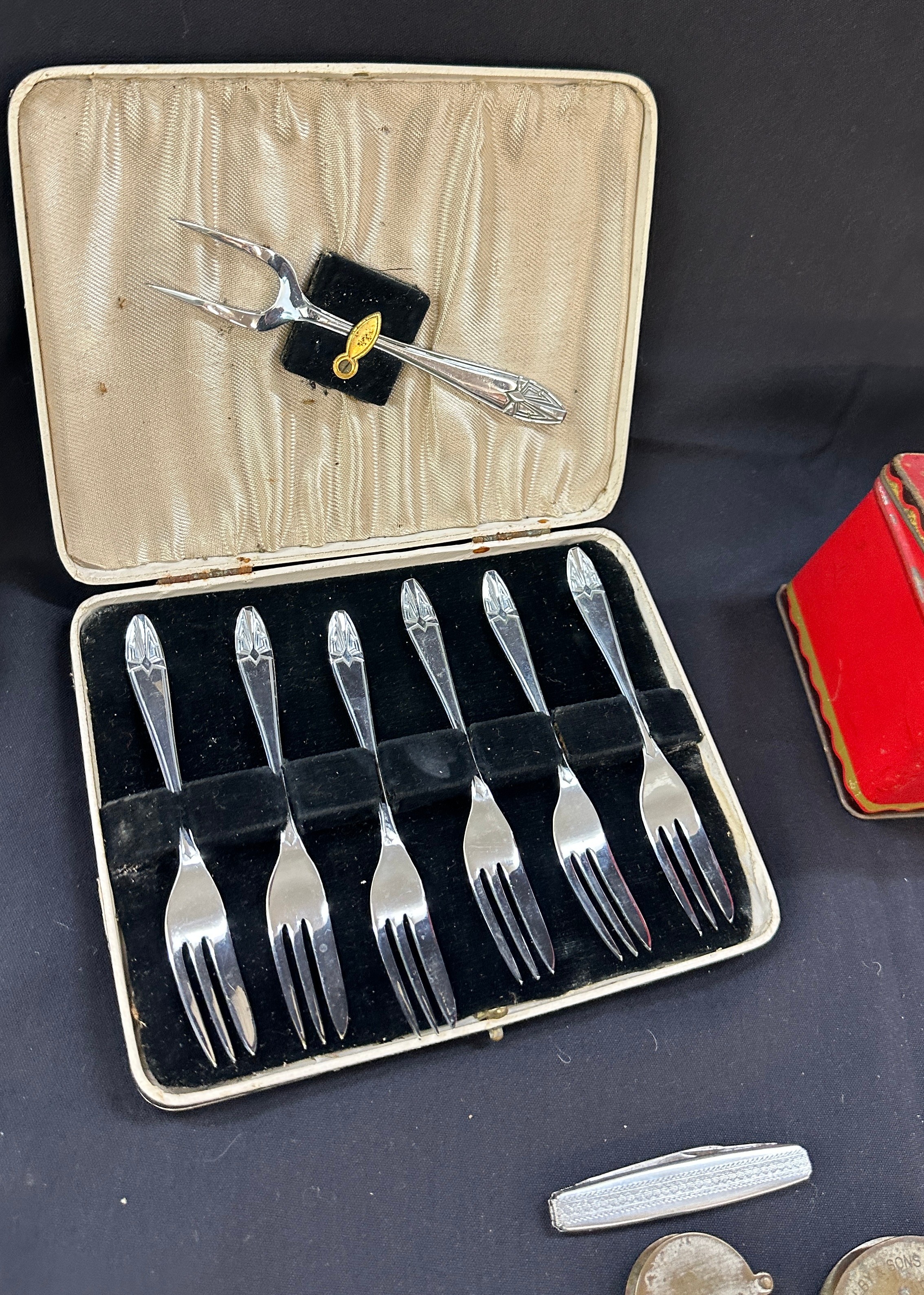 Assortment of EPNS cutlery - Bild 2 aus 6