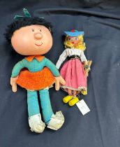 TV Magic Roundabout original Florence doll, plus a Pelham puppet