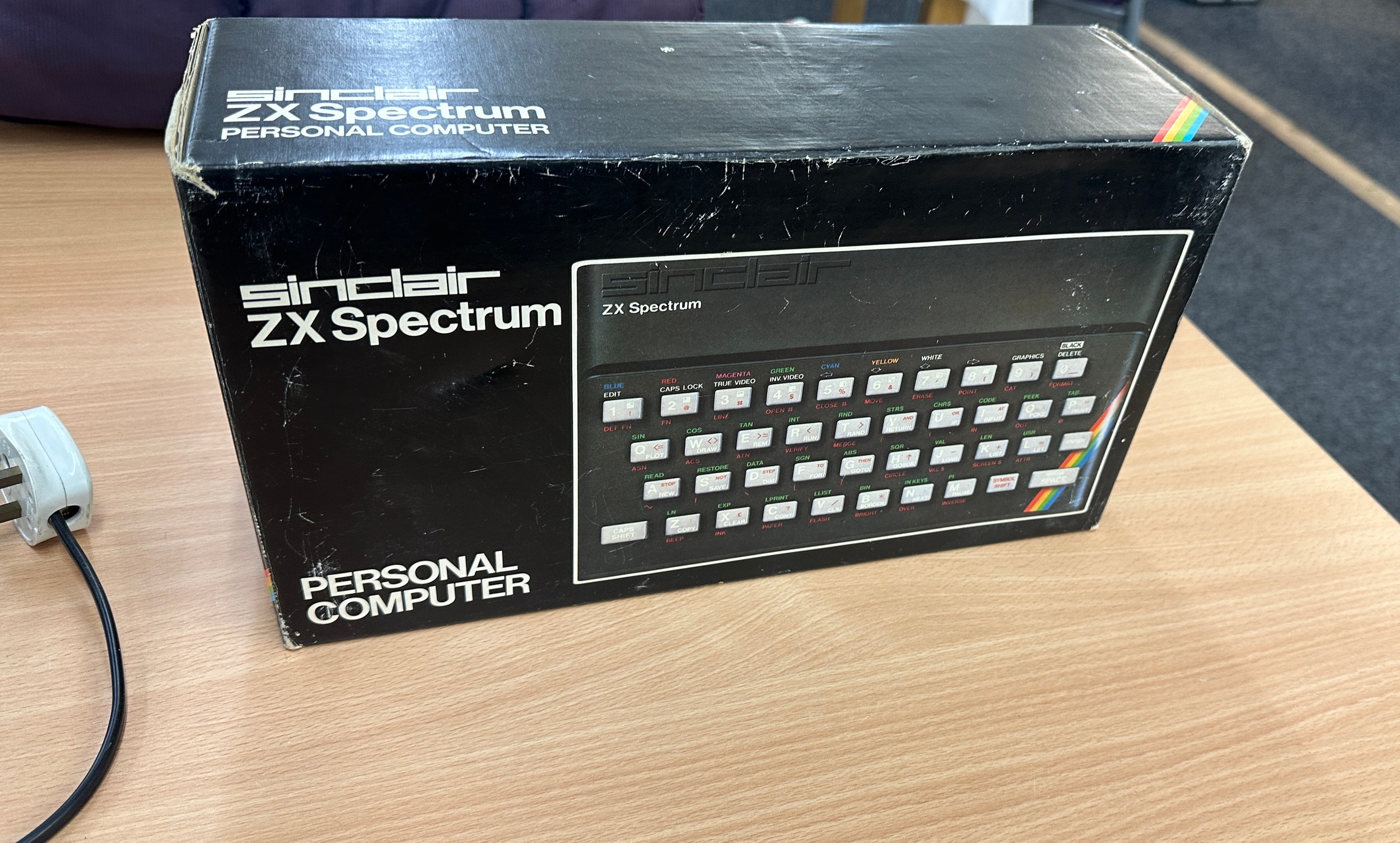 Selection of items to include Sinclair spectrum computer, cassette recorder etc - Image 3 of 4