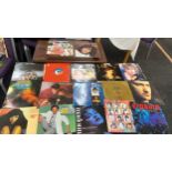 Selection of LPs to include Motown, Madonna etc