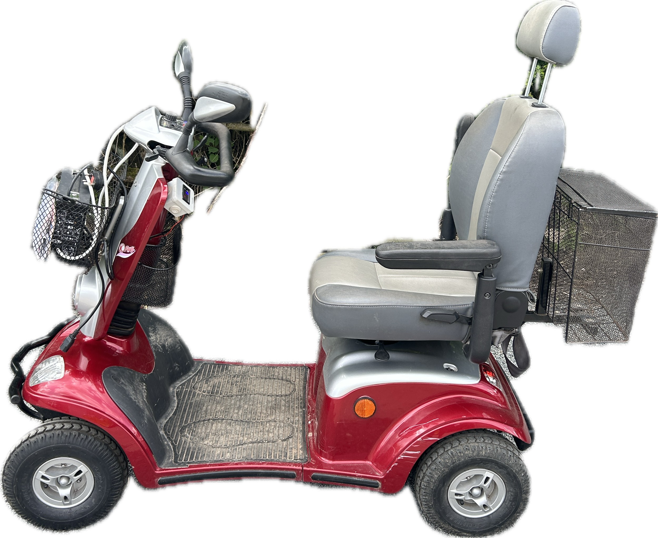 Kymco For U Mobility scooter in working order with key, charger
