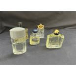 Selection of vintage and later mens aftershave