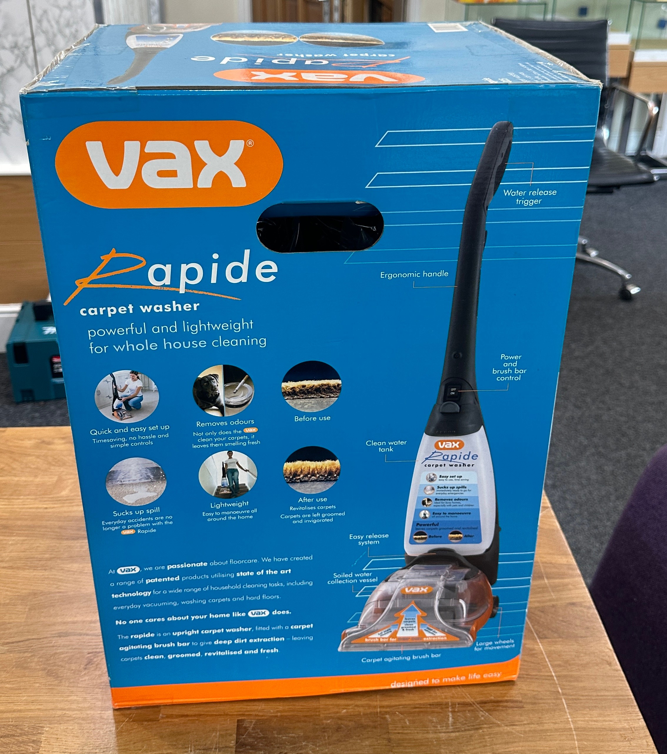 Boxed Rapide carpet washer - Bild 2 aus 3