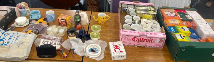 Large selection of miscellaneous includes mugs, new items etc