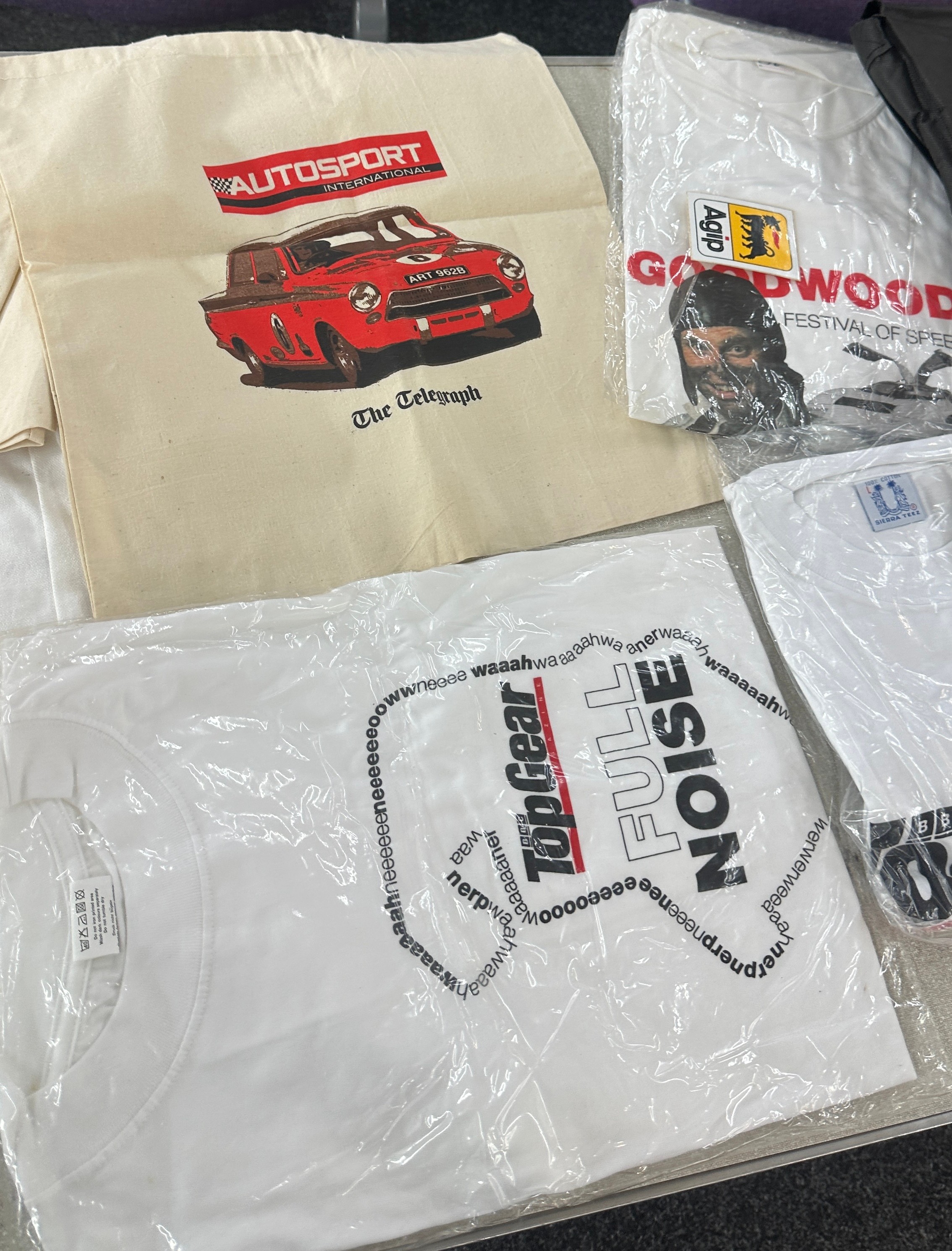 Selection of formula one memorabilia includes programmes, t shirt (un worn), France and Spain - Image 3 of 7