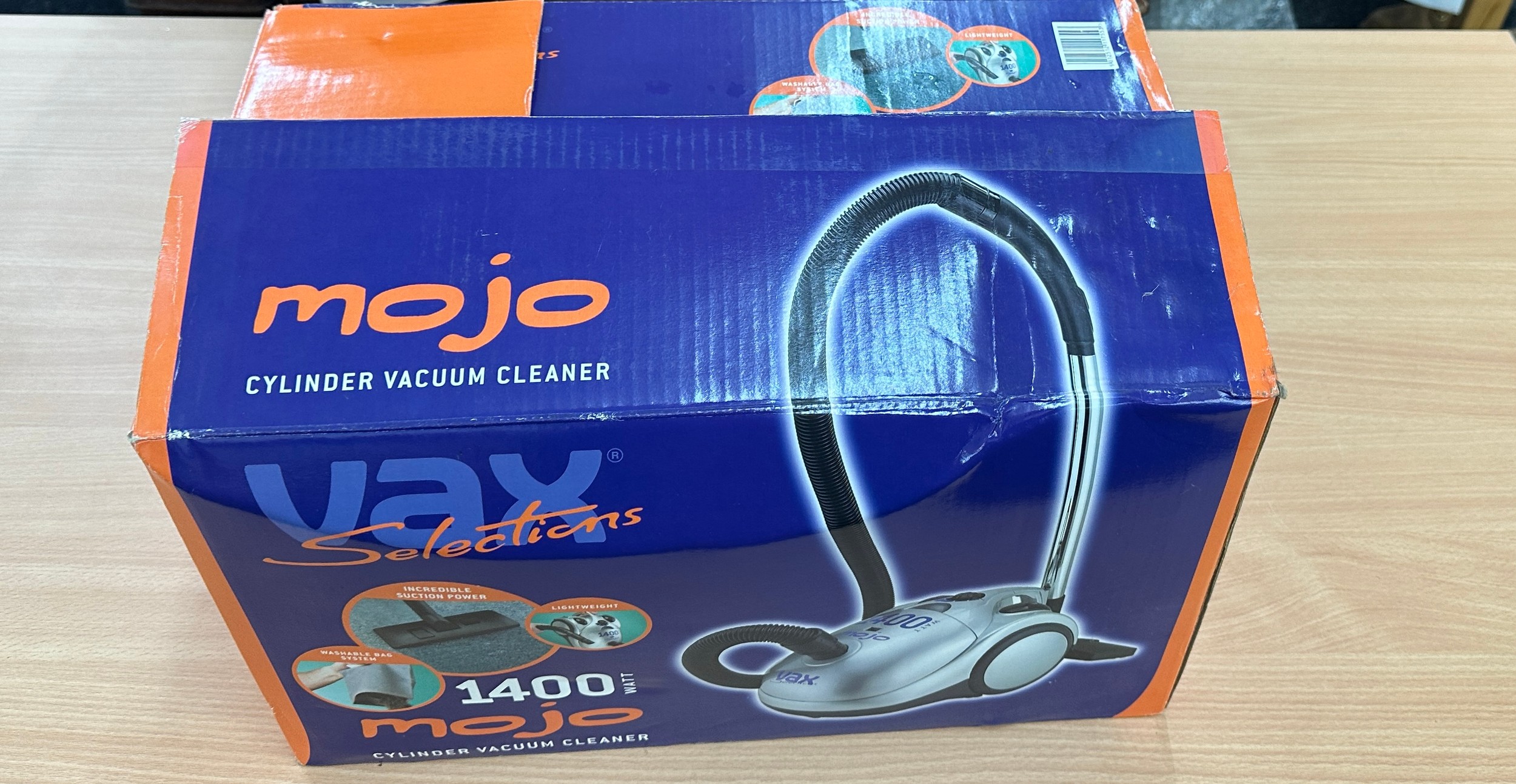 Mojo 1400watt cylinder vaccum, in box - Bild 2 aus 3