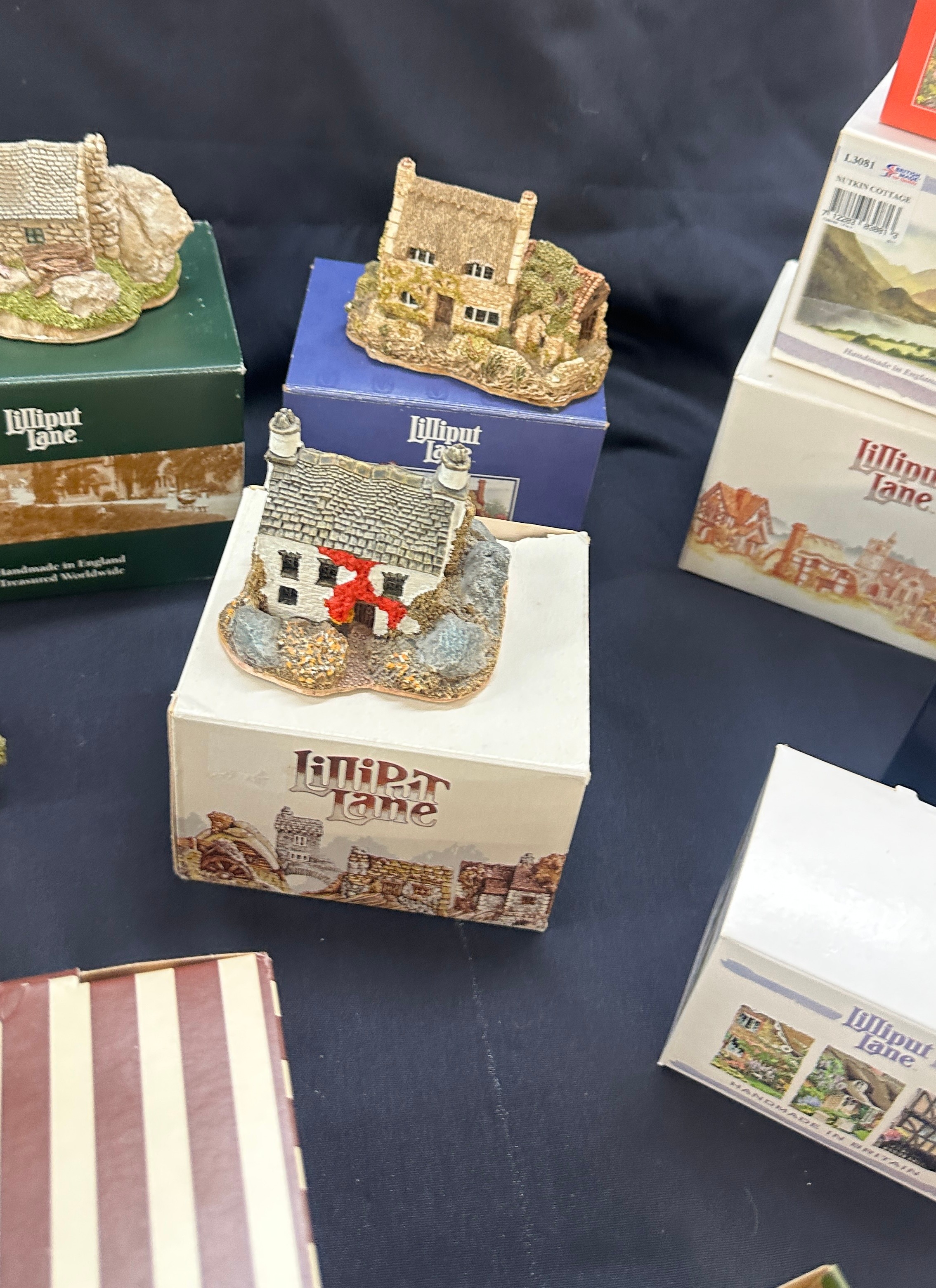 Selection of boxed Lilliput Lane cottages to include Inglewood, Ugly House, Waterside Mill, The - Image 4 of 7