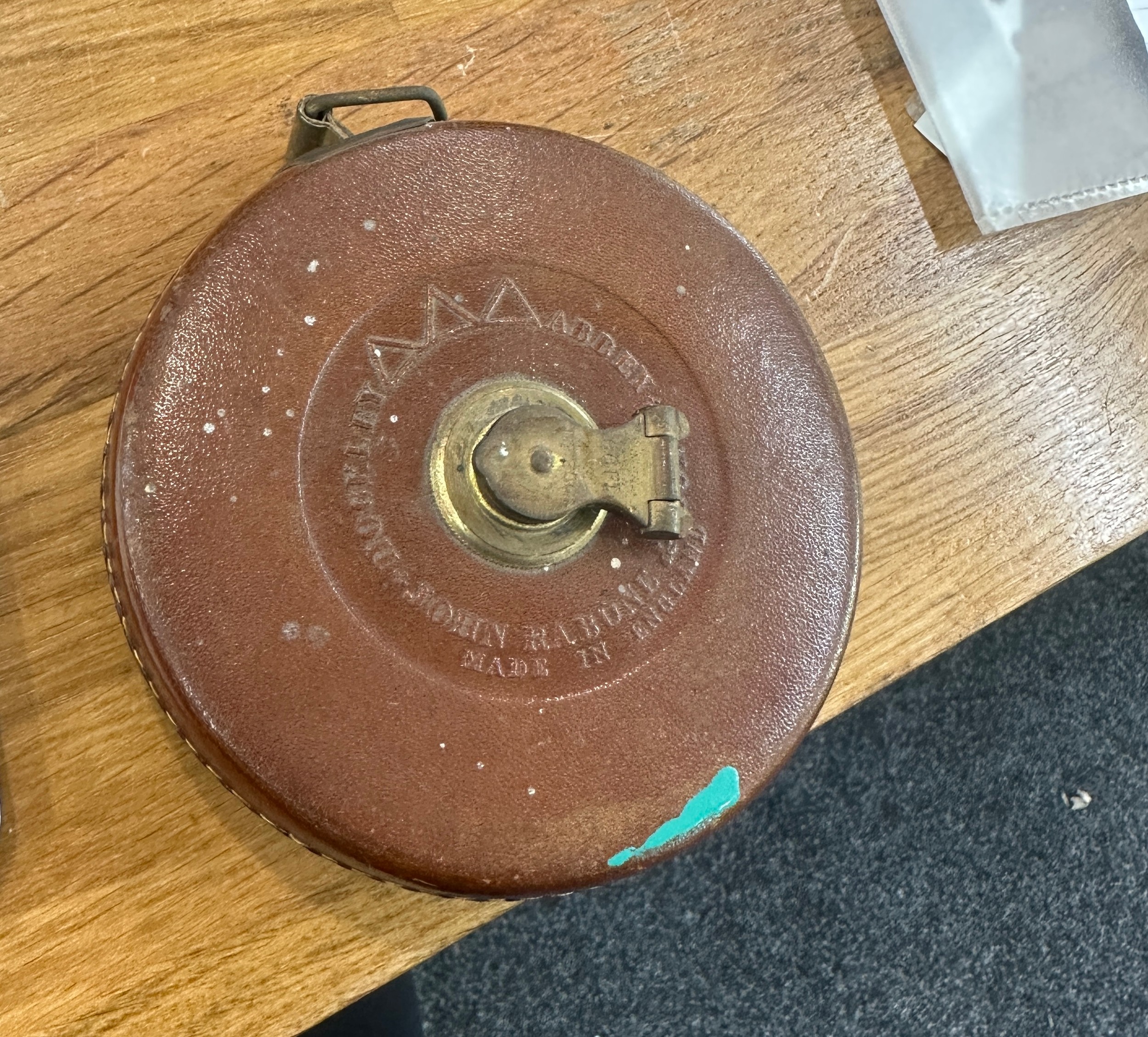 Vintage Stanley plane in original box and a vintage tape measure - Image 4 of 5