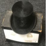 Vintage boxed Lincoln Bennet and co top hat