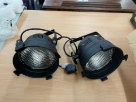 Set of four spot lights PAR-56r/st, untested