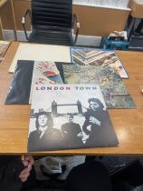 Selection of 5 Beatles/ Paul McCartney records
