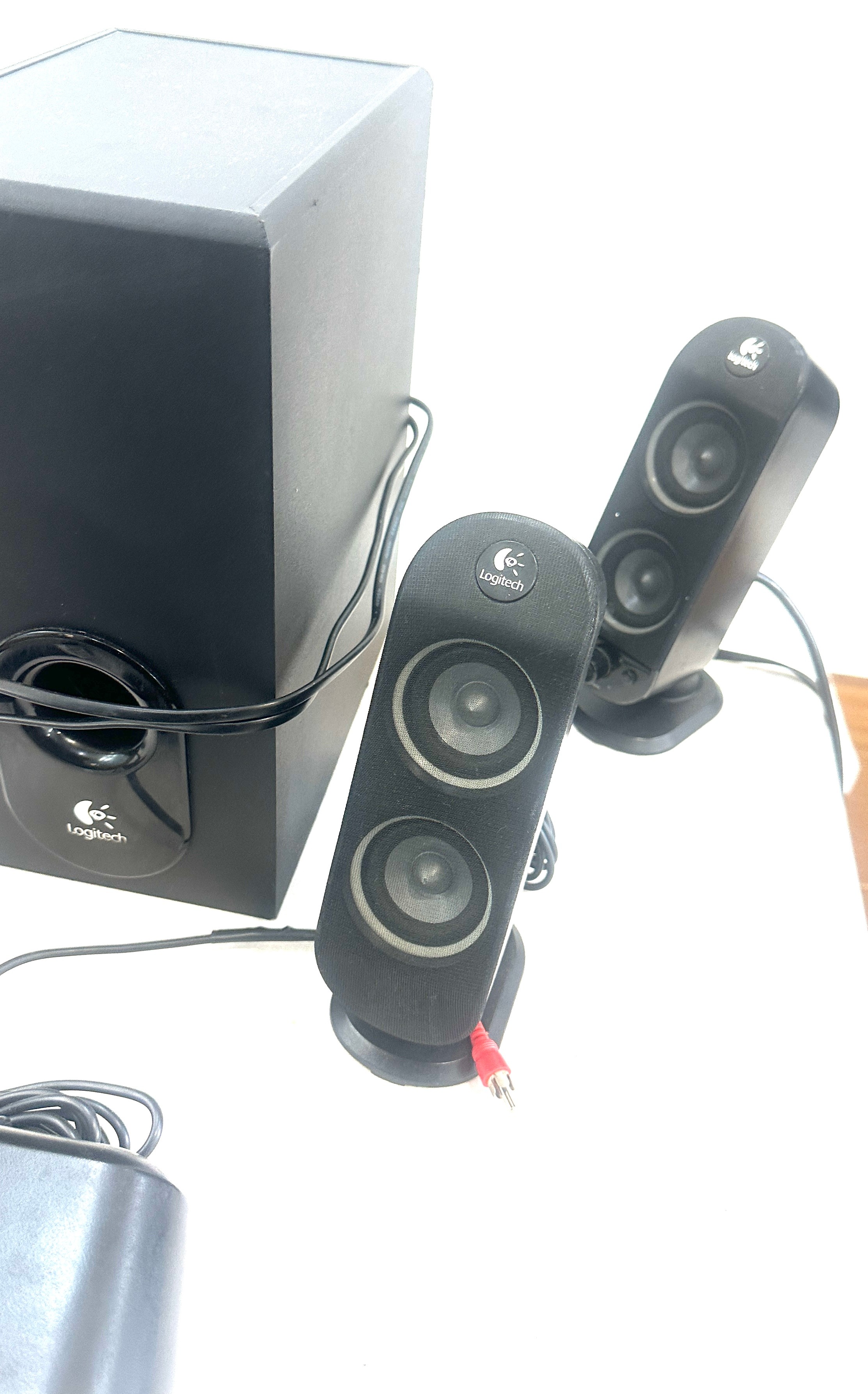 Logitech X-530 Computer Speakers- untested - Bild 5 aus 7