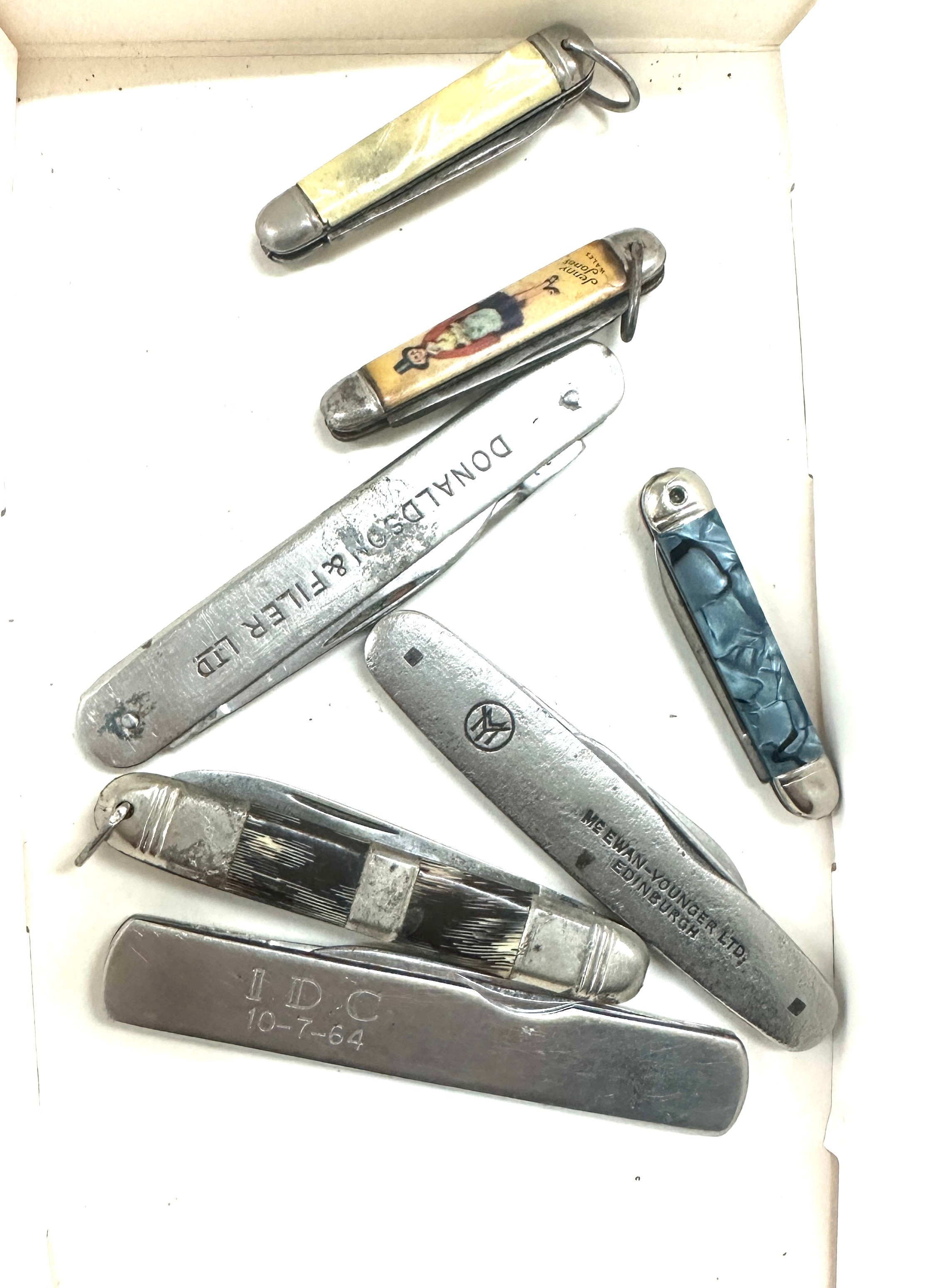 Selection of vintage and later pocket knives - Bild 2 aus 3
