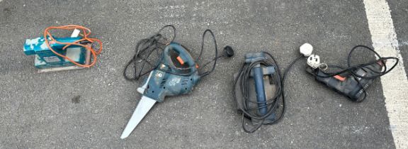 Selection of power tools to include drill, sander etc- untested