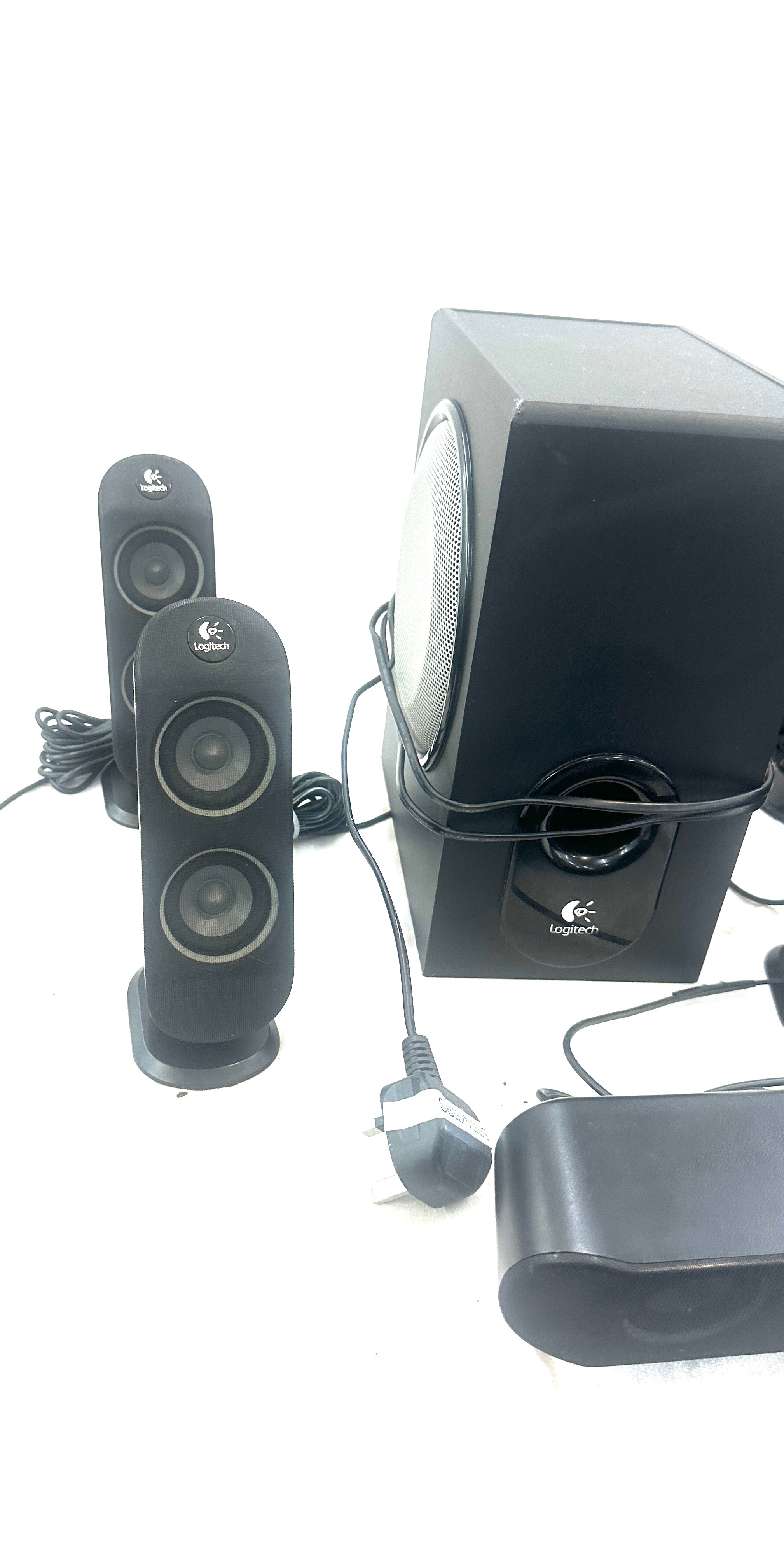 Logitech X-530 Computer Speakers- untested - Bild 3 aus 7