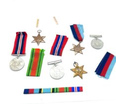 Selection of medals and ribbons