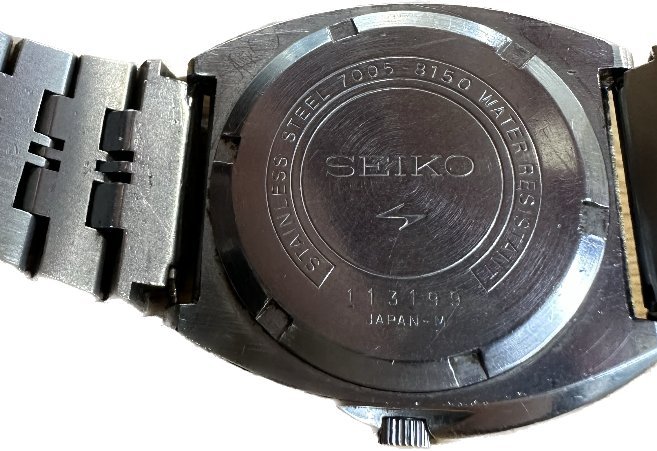 Gents Seiko wrist watch - no warranty given, in need of a new bezel - Image 2 of 5