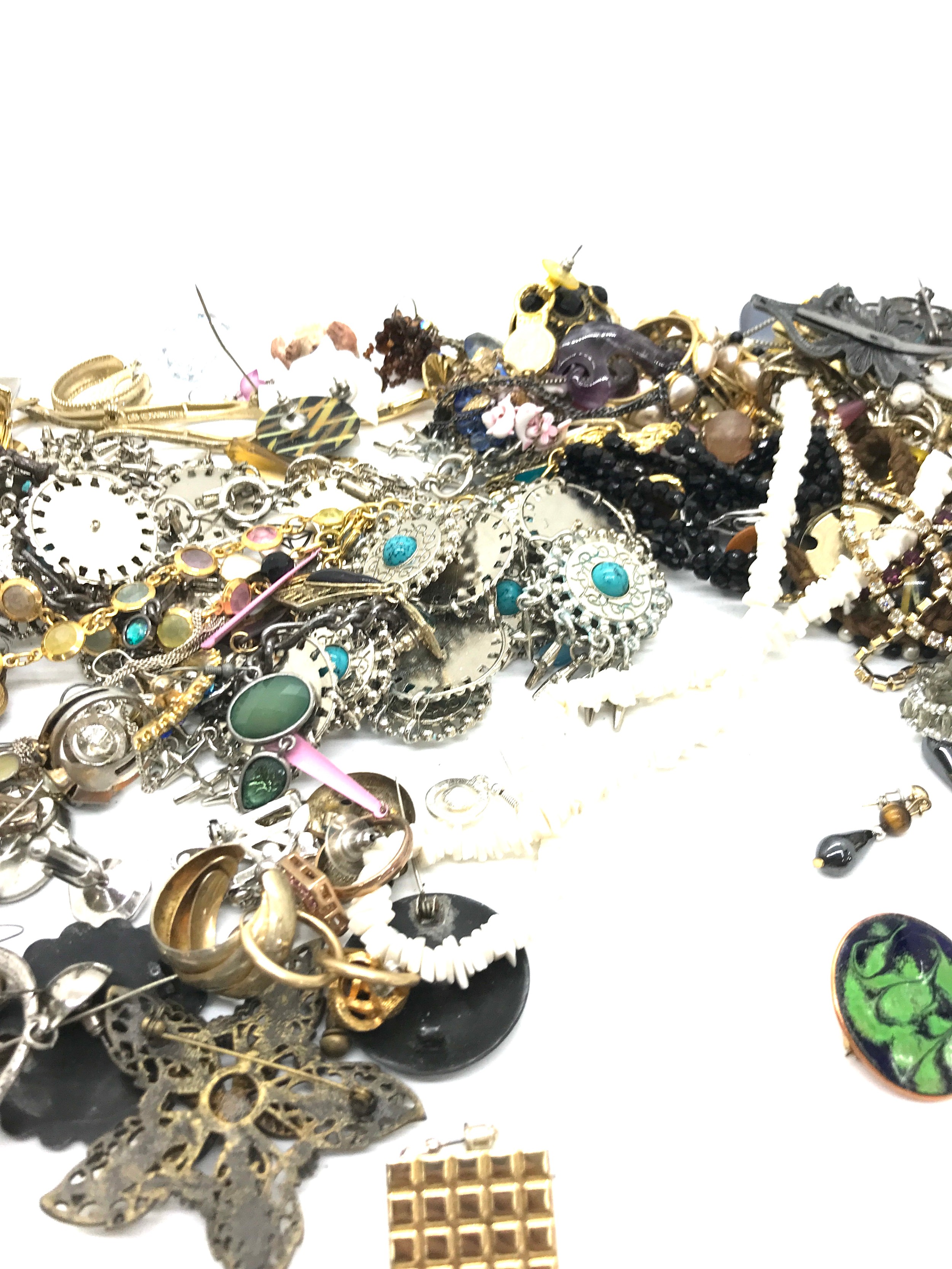 Large selection of vintage and later costume jewellery - Image 3 of 4