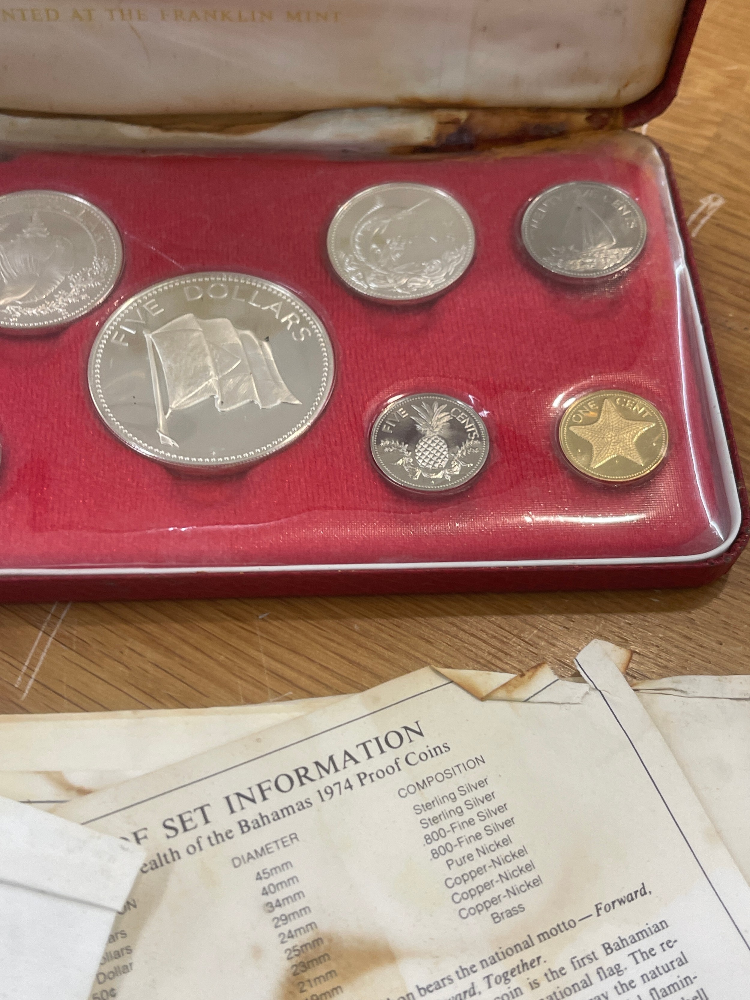 Boxed Commonwealth of Bahamas coin set - Bild 4 aus 4