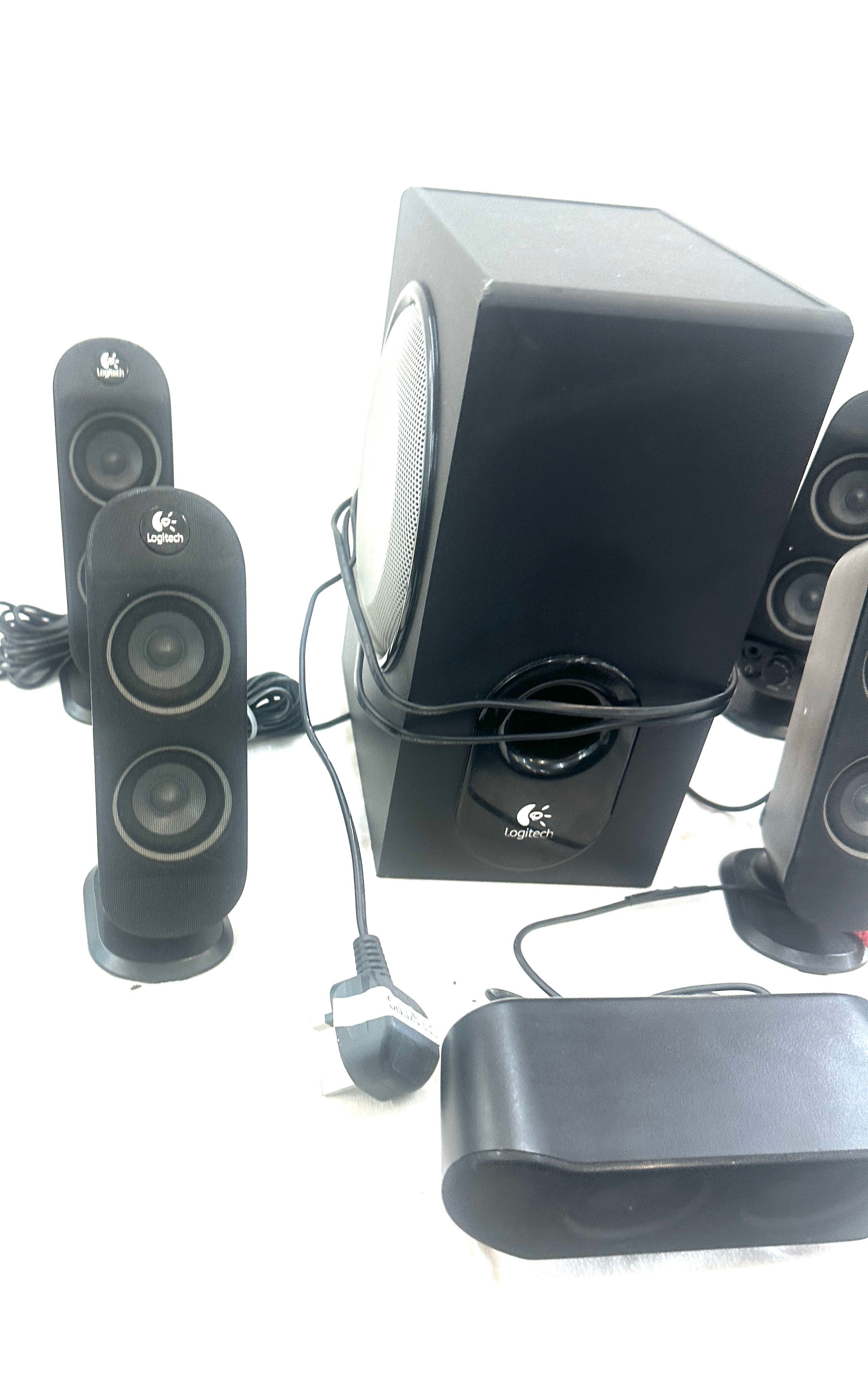Logitech X-530 Computer Speakers- untested - Bild 4 aus 7