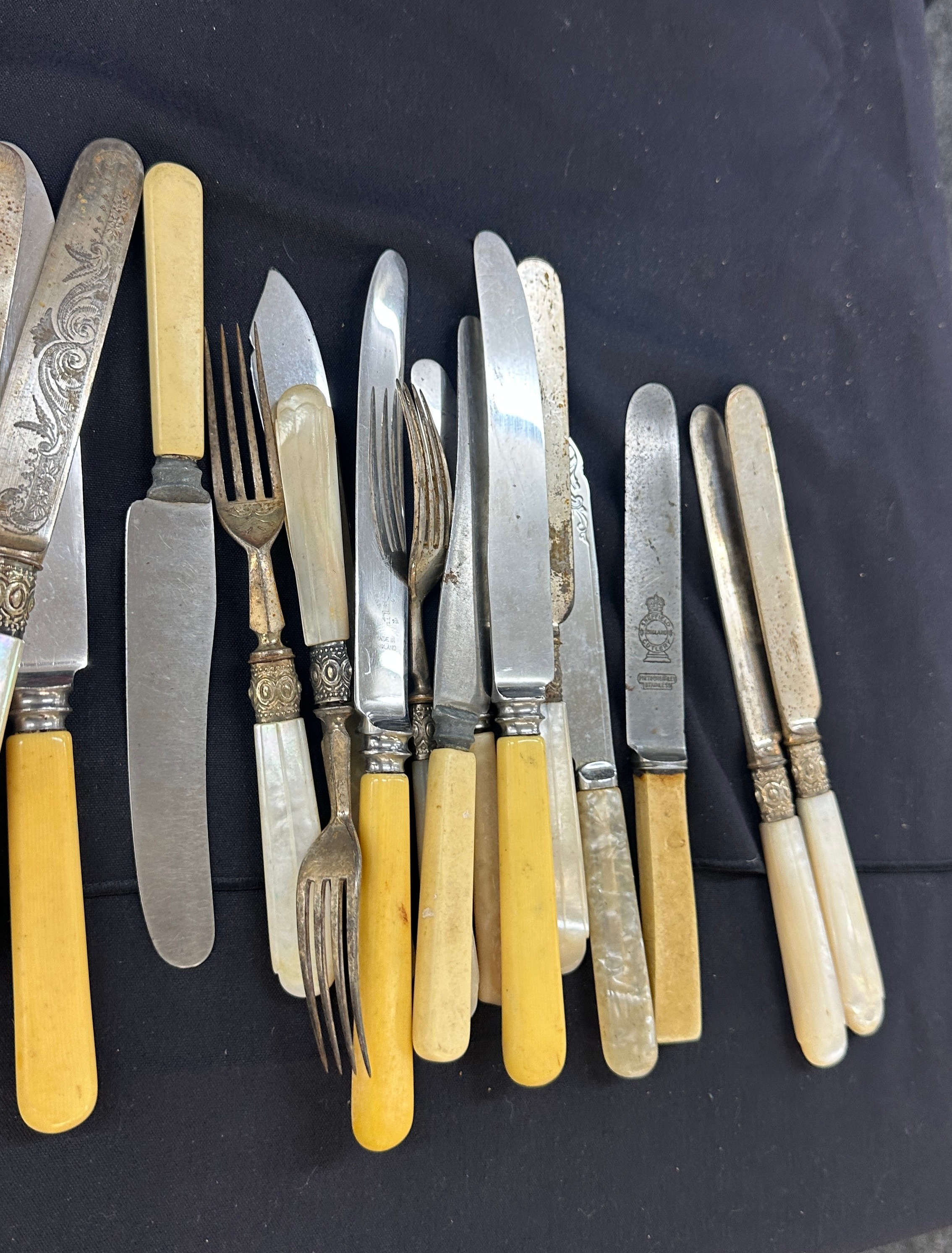 Assortment of EPNS cutlery - Bild 5 aus 6