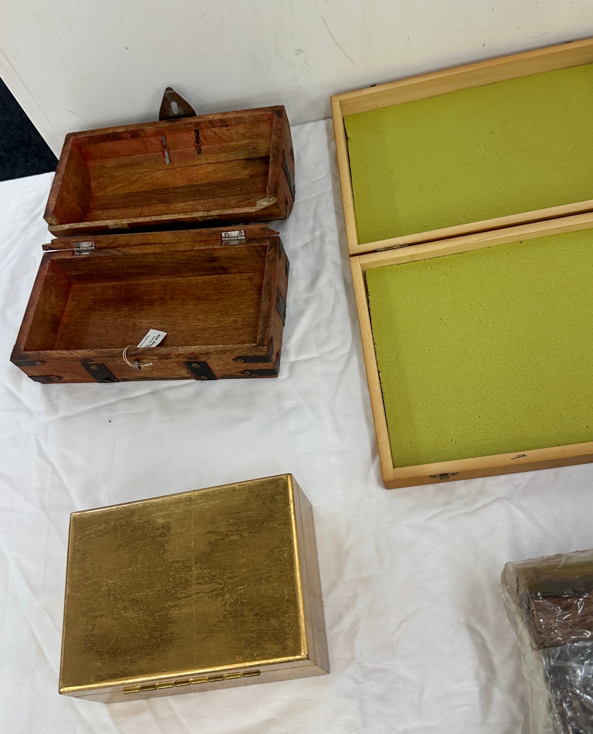Selection of assorted new wooden boxes - Image 4 of 4