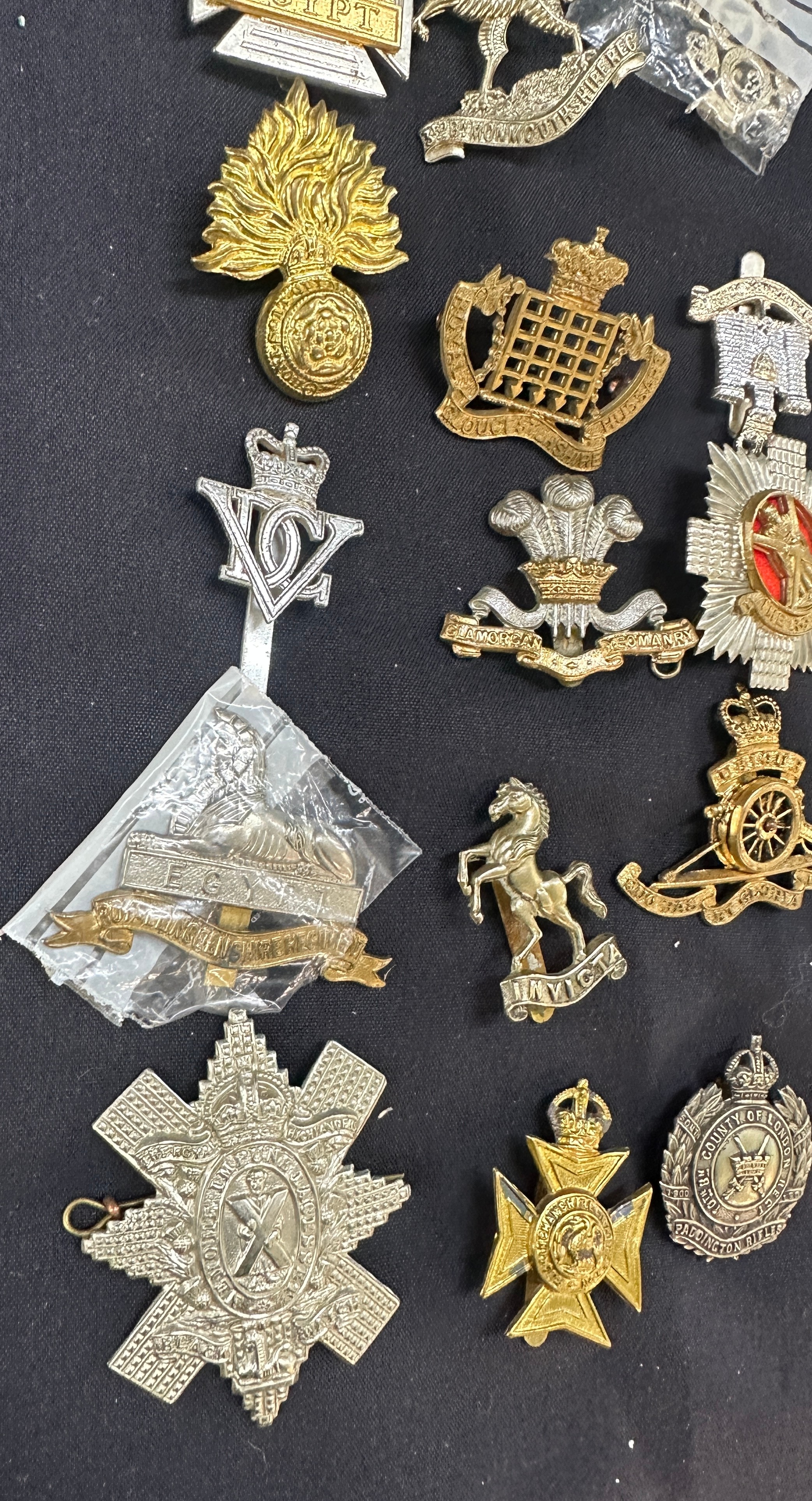 Large selection of assorted cap badges - Image 6 of 6