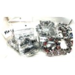 Selection of 13 ladies magnetic bracelets and 3 magnetic necklaces