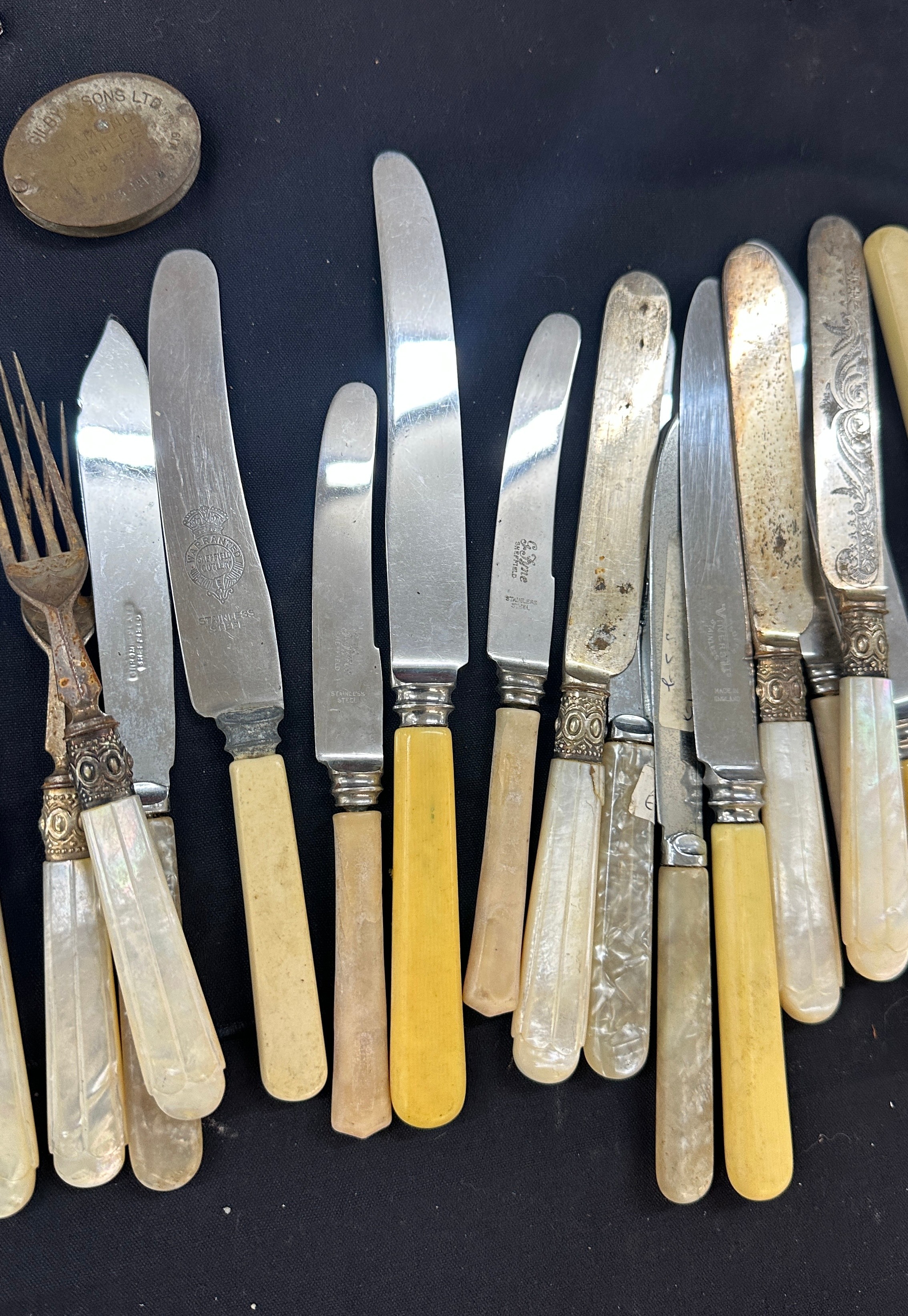 Assortment of EPNS cutlery - Bild 4 aus 6