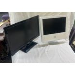 IMac monitor screen model no A1058 100-240V and a DGM TV model no ETV-2472WH - no leads to either-