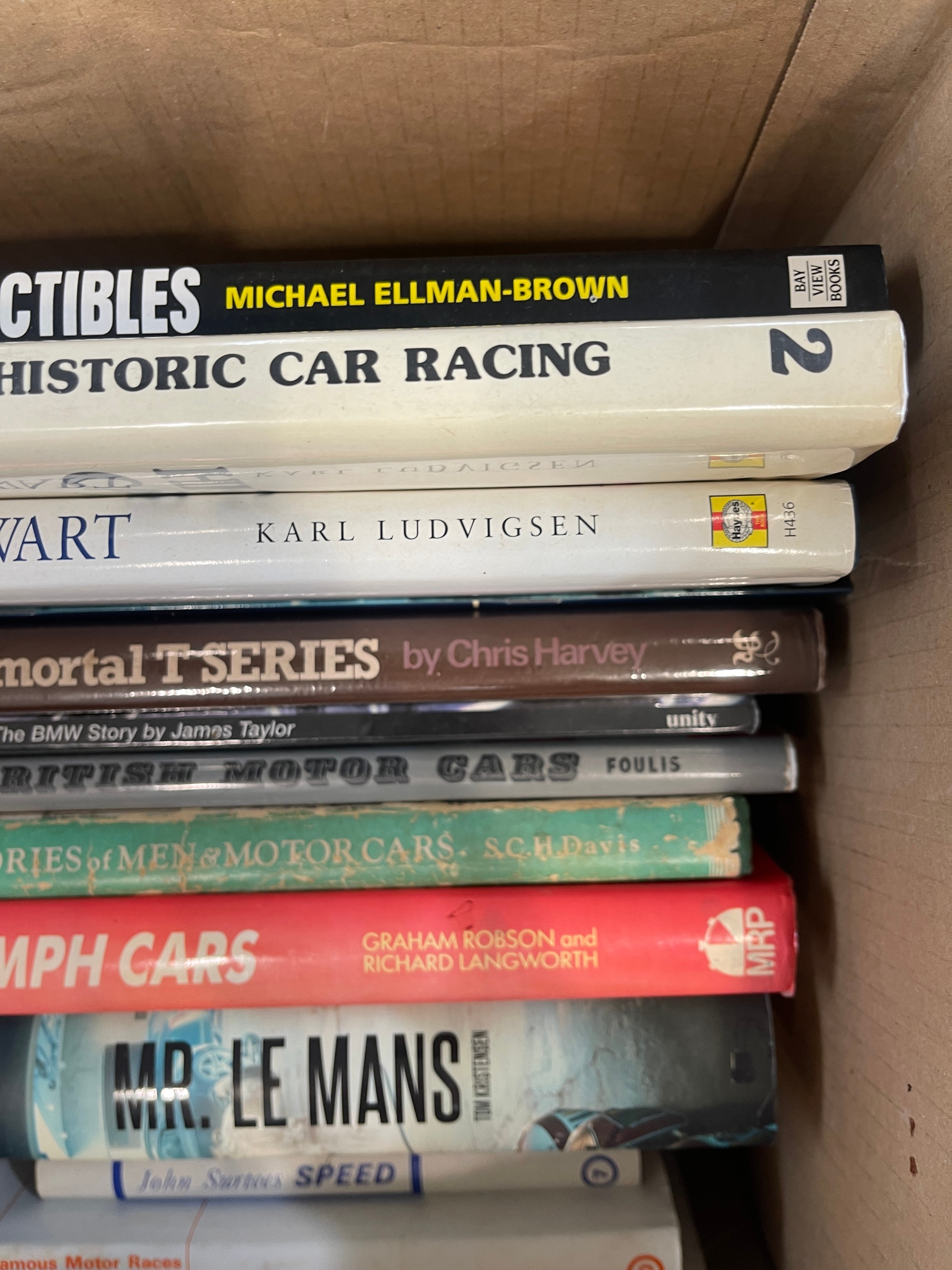 Selection of motoring and motor racing books to include Triumph cars, behind the scenes of Motor - Image 5 of 5