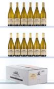 A selection of Burgundy white wines