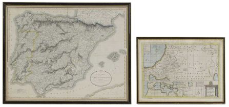 MAPS: 1- (HOLY LAND.) Wells, Edward,