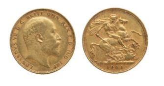 Coins, Great Britain, Edward VII (1901-1910),