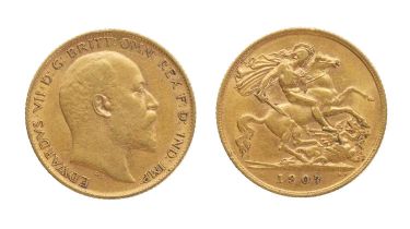 Coins, Great Britain, Edward VII (1901-1910)