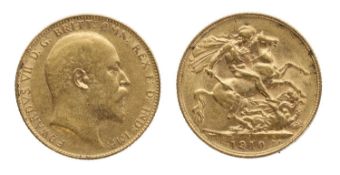 Coins, Great Britain, Edward VII (1901-1910)