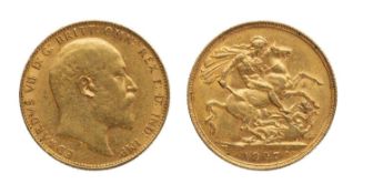 Coins, Great Britain, Edward VII (1901-1910),