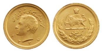 Coins, Iran, Mohammad Reza Pahlavi (1941-1979)