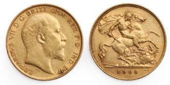 Coins, Great Britain, Edward VII (1901-1910),