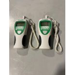 LOT OF WELCH ALLYN SURE TEMP PLUS THERMOMETERS