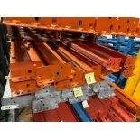 PALLET OF CROSS BEAMS 98IN