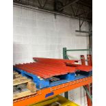 PALLET OF RED CROSS BEAMS 48IN