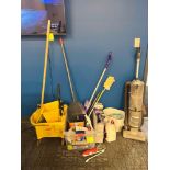 LOT OF MISC CLEANING SUPPLIES