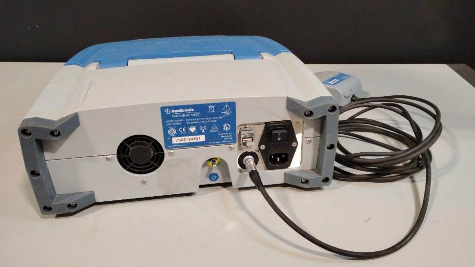 MEDTRONIC CARDIOBLATE 68000 SURGICAL ABLATION SYSTEM WITH FOOTSWITCH - Image 4 of 5