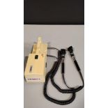 WELCH ALLYN 20000A/11710 OTO/OPTHALMOSCOPE & 767 SERIES TRANSFORMER