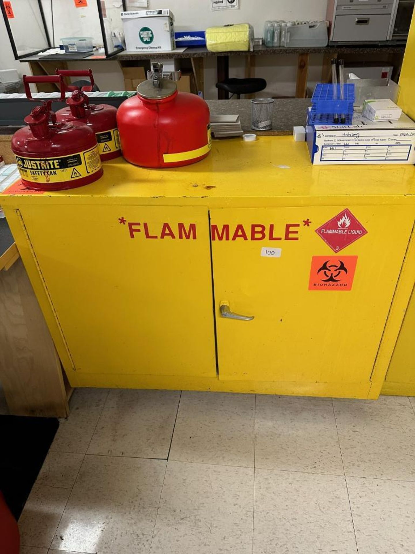 FLAMMABLE CABINET / FIRE PROOF - Image 2 of 2