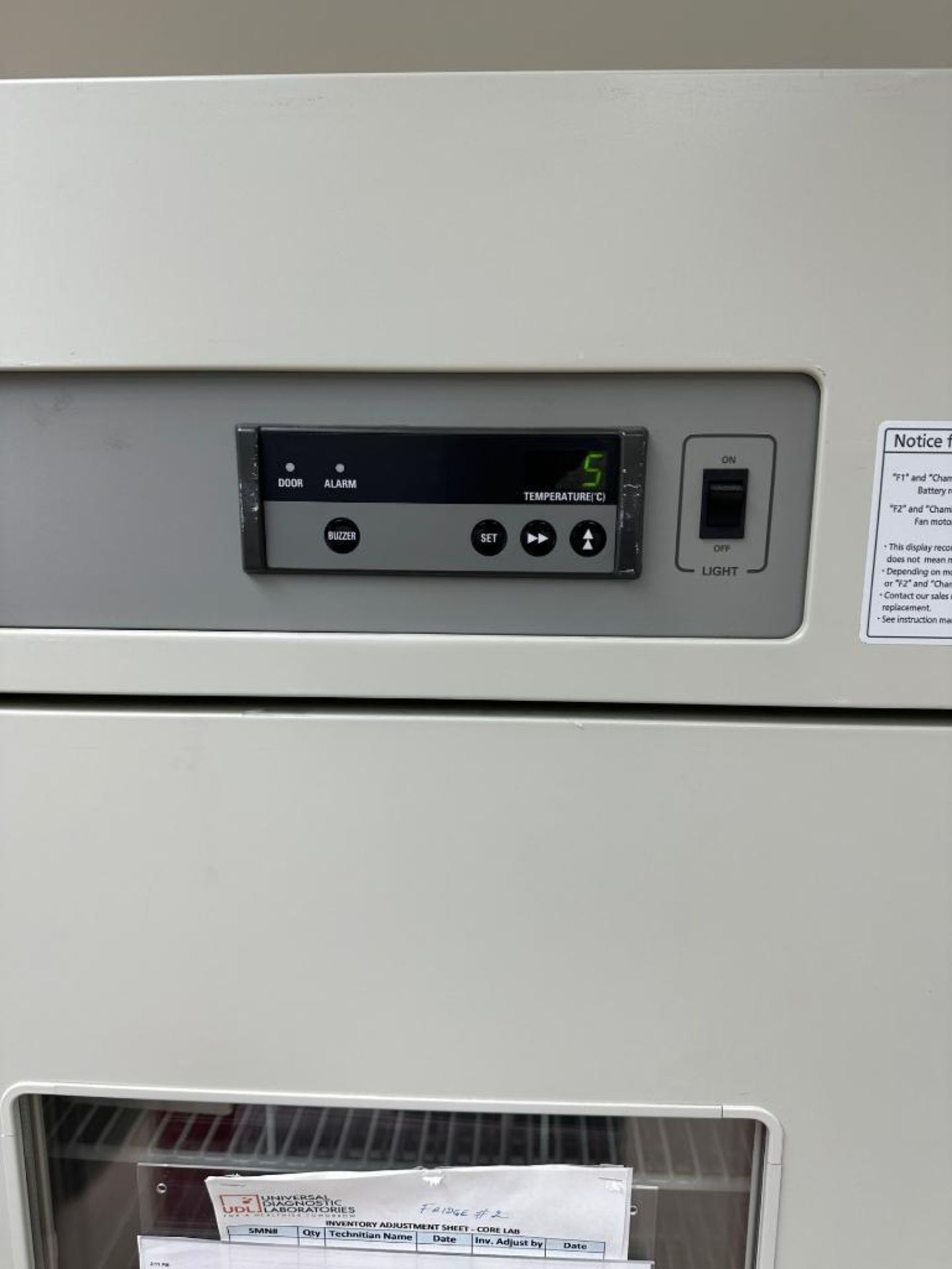 PANASONIC MPR-1411-PA LAB REFRIGERATOR - Image 3 of 3