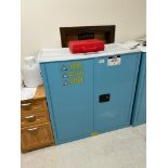 ULINE H-3775M CORROSIVE STORAGE CABINET